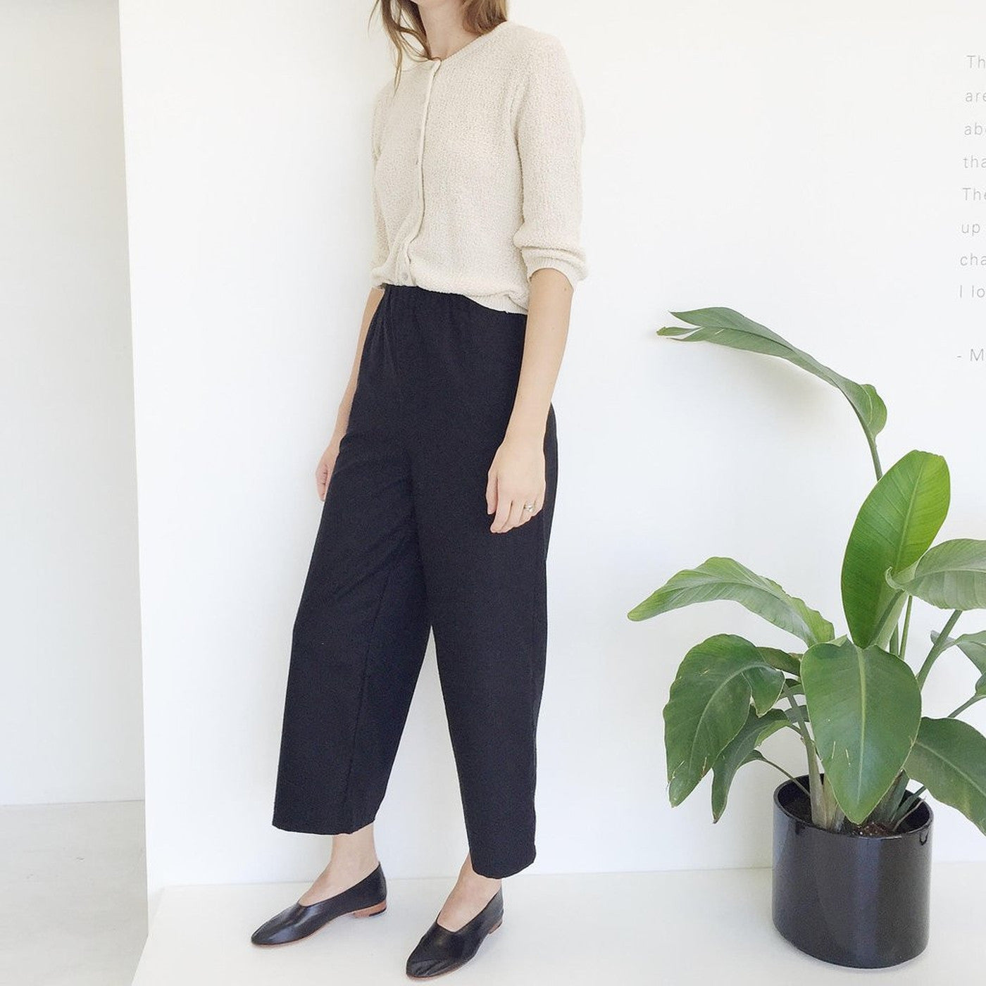 Raw Silk Pant